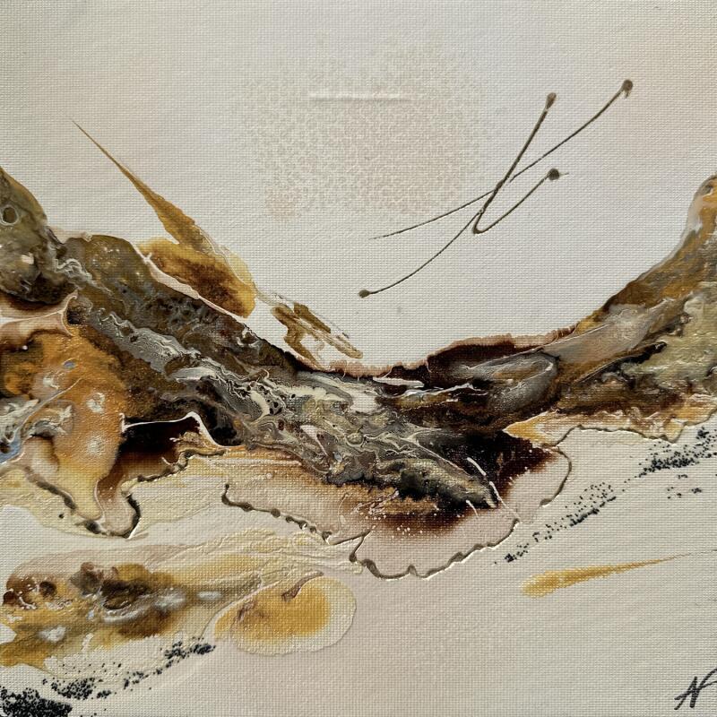 Painting No Title 7 by Naen | Painting Abstract Minimalist Acrylic