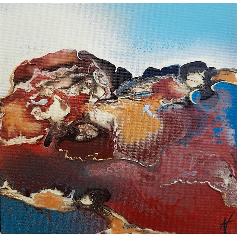 Painting C668 by Naen | Painting Abstract Minimalist Acrylic