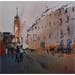 Painting Balade en ville by Raffin Christian | Painting Figurative Life style Oil Acrylic