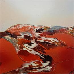 Painting C675 by Naen | Painting Abstract Acrylic Minimalist