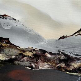 Painting C536 by Naen | Painting Abstract Acrylic Minimalist