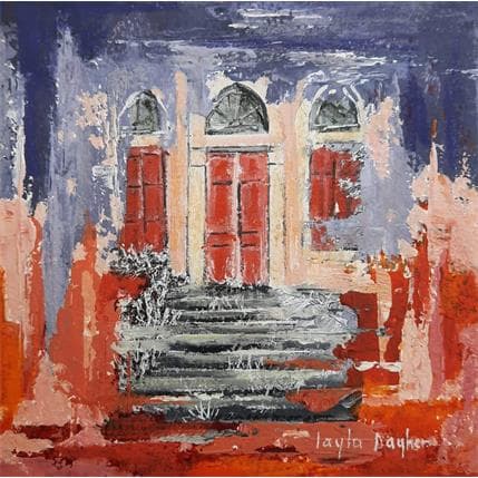 Painting Rmeil II (1) by Dagher Leyla | Painting Figurative Urban