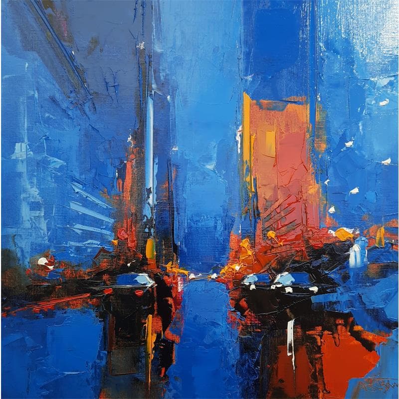 Peinture No Title 3 par Castan Daniel | Tableau Figuratif Urbain Huile