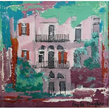 Painting Kontari III by Dagher Leyla | Painting Figurative Urban