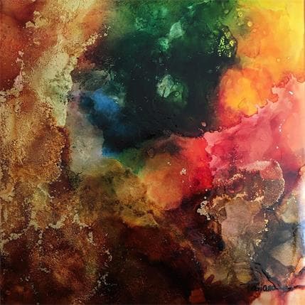 Peinture Les hivers de vos malheurs par Stephan Tatiana | Tableau Figuratif minimaliste