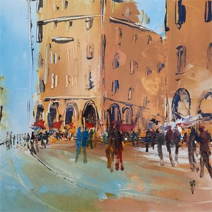 Painting Odeur d'épices by Raffin Christian | Painting Figurative Acrylic, Oil Life style