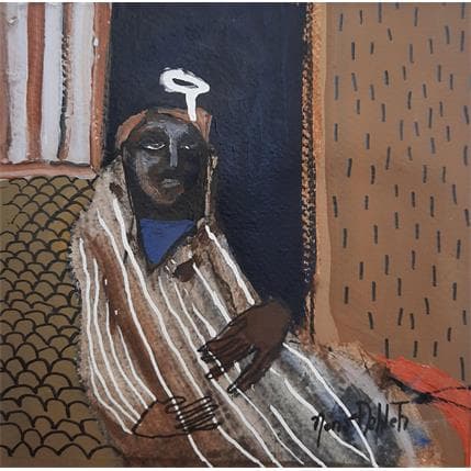 Peinture No Title 9 par Nahleh Mona | Tableau Figuratif Acrylique Portraits