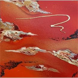 Painting C789 A by Naen | Painting Abstract Acrylic Minimalist