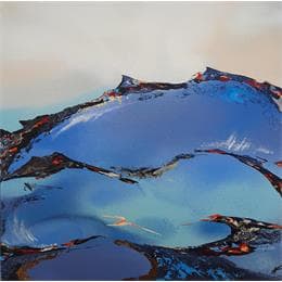 Painting C590 by Naen | Painting Abstract Acrylic Minimalist