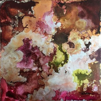 Peinture Enfants de l'espace par Stephan Tatiana | Tableau Figuratif minimaliste