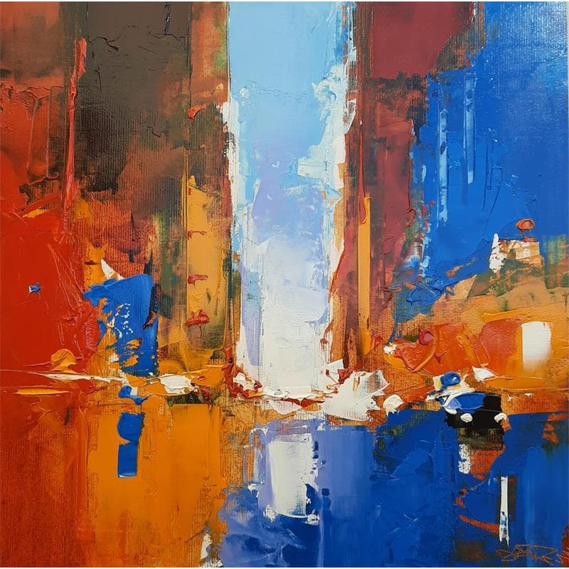 Peinture No Title 4 par Castan Daniel | Tableau Figuratif Urbain Huile