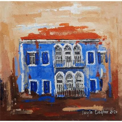 Painting Rmeil II by Dagher Leyla | Painting Figurative Urban