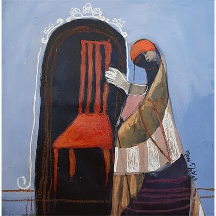 Peinture No Title 4 par Nahleh Mona | Tableau Figuratif Acrylique Portraits