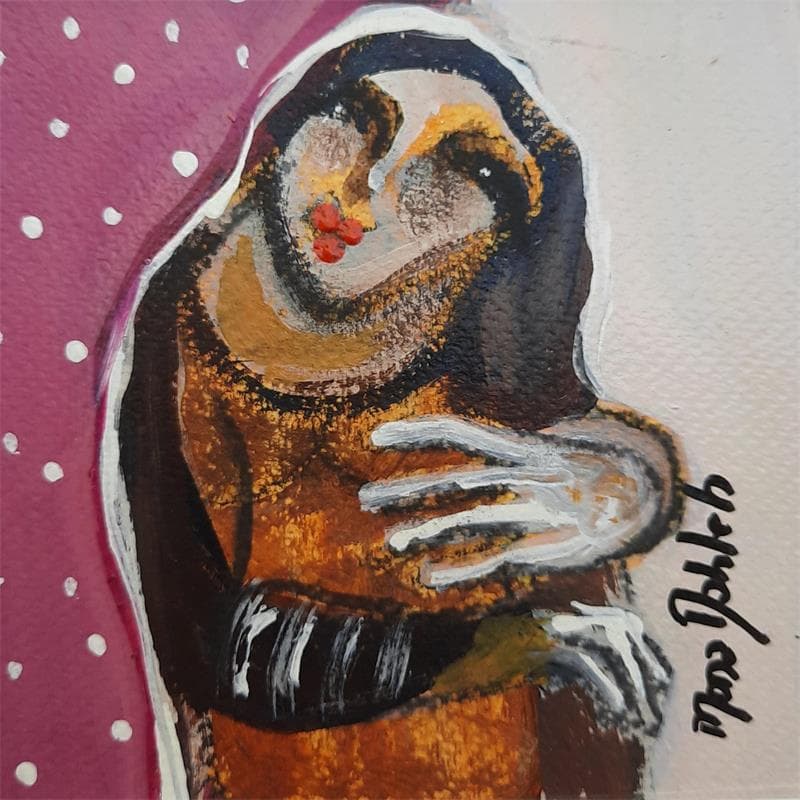 Peinture No Title par Nahleh Mona | Tableau Figuratif Portraits Acrylique