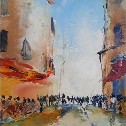 Painting Plaisir by Raffin Christian | Painting Figurative Acrylic, Oil Life style