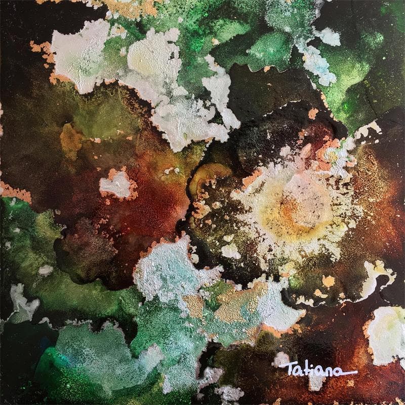 Painting Sa main est de soie by Stephan Tatiana | Painting Figurative Minimalist