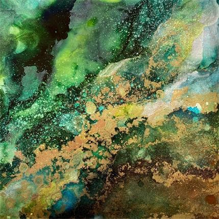 Peinture Les caresses du vent par Stephan Tatiana | Tableau Figuratif minimaliste