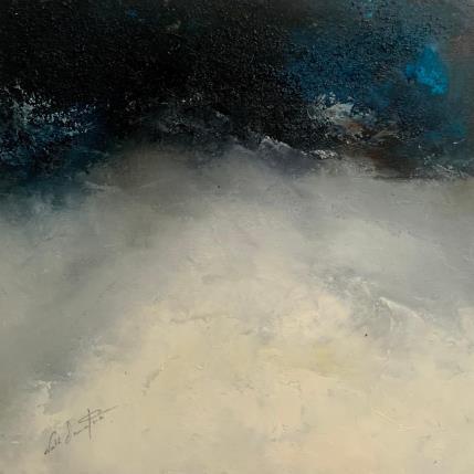 Peinture le grand mystère par Dumontier Nathalie | Tableau Abstrait Huile minimaliste