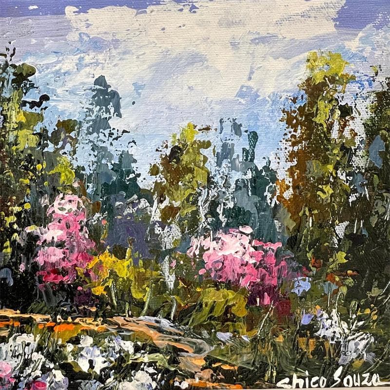 Painting meu tempo de criança by Chico Souza | Painting Figurative Still-life Oil