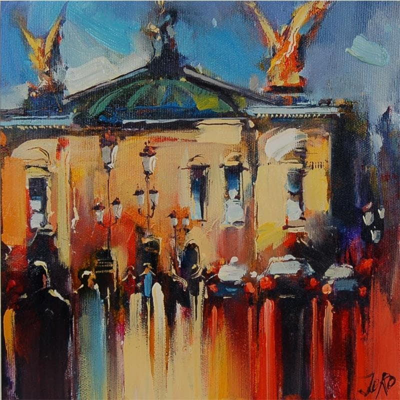Pintura 11 - le grand palais por Joro | Pintura Figurativo Urbano Aceite