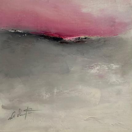 Peinture souvenirs d'enfance par Dumontier Nathalie | Tableau Abstrait Huile minimaliste