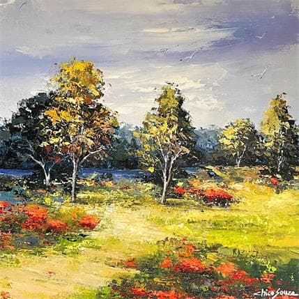 Painting n°8 by Chico Souza | Painting Figurative Oil Still-life