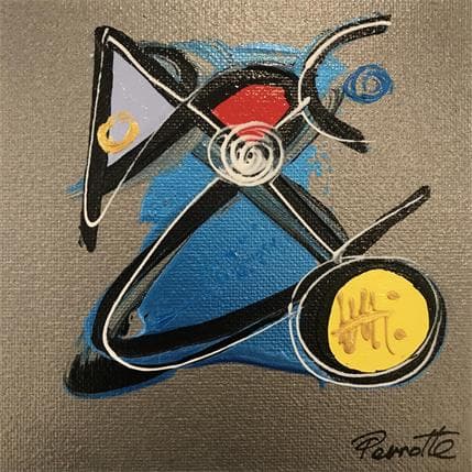 Painting Tich by Perrotte | Painting Abstract Acrylic Minimalist