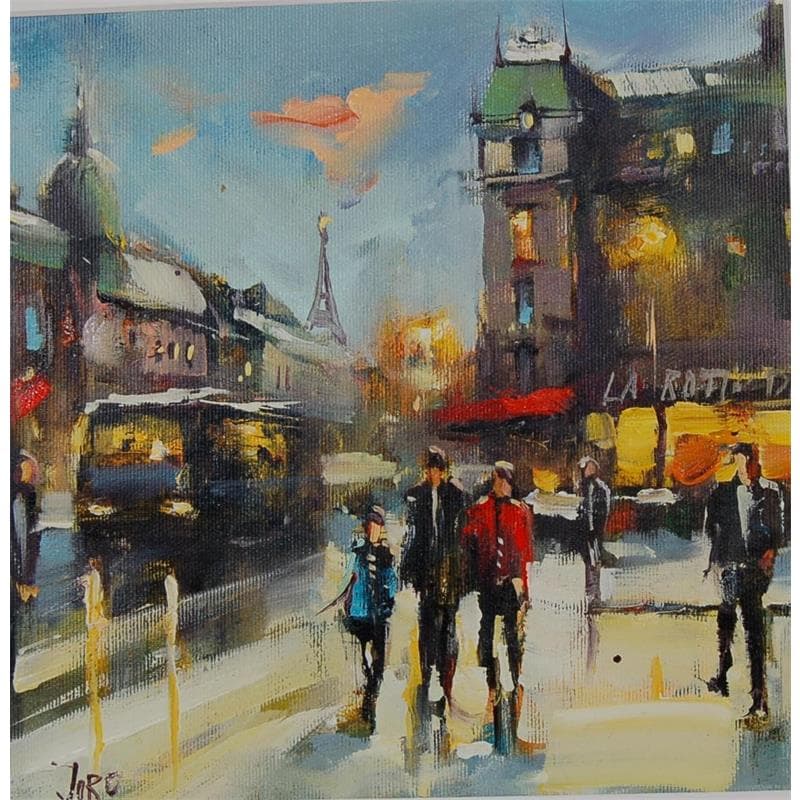 Painting 14 by Joro | Painting Figurative Urban Oil