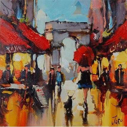 Painting 15 - She by Joro | Painting Figurative Oil Urban