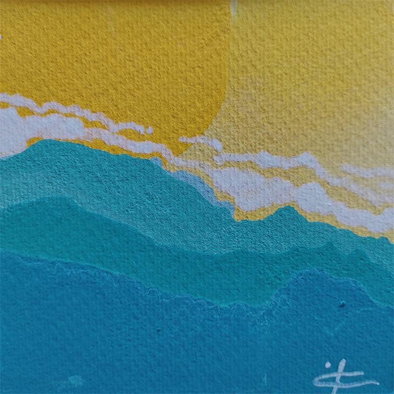 Peinture SURGE par Gozdz Joanna | Tableau Abstrait Minimaliste Acrylique