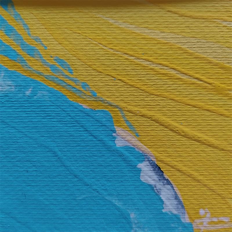 Peinture BEACH 2 par Gozdz Joanna | Tableau Abstrait Minimaliste Acrylique