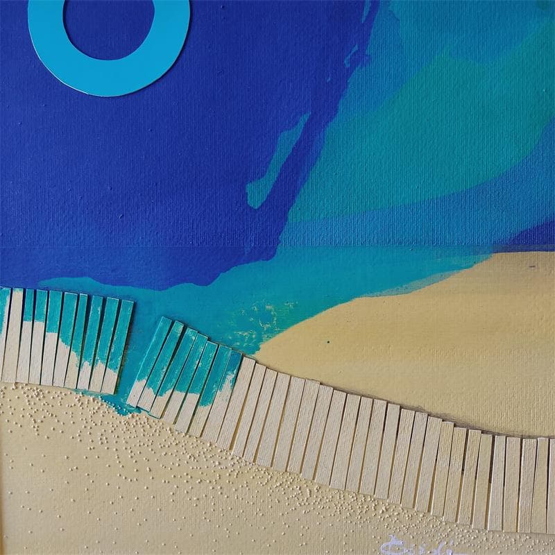 Pintura JUSTICE por Gozdz Joanna | Pintura Abstracto Minimalista Acrílico