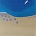 Gemälde BEACH III von Gozdz Joanna | Gemälde Abstrakt Minimalistisch Acryl