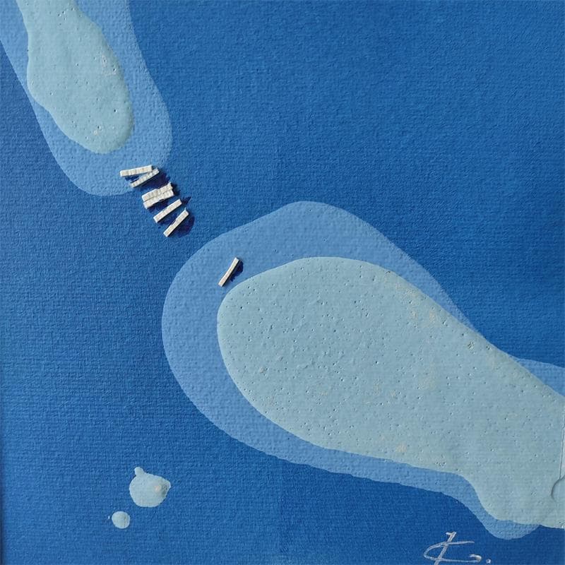 Gemälde MOST von Gozdz Joanna | Gemälde Abstrakt Minimalistisch Acryl