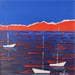 Peinture CALM par Gozdz Joanna | Tableau Abstrait Minimaliste Acrylique
