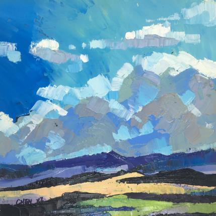 Painting F2#3 by Chen Xi | Painting Abstract Oil Landscapes