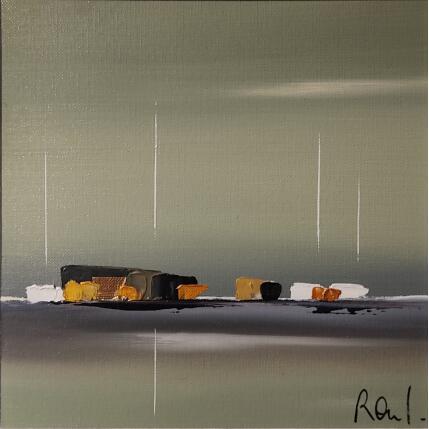 Peinture IMPRESSIONS MARINES 20 par Roussel Marie-Ange et Fanny | Tableau Abstrait Huile Marine