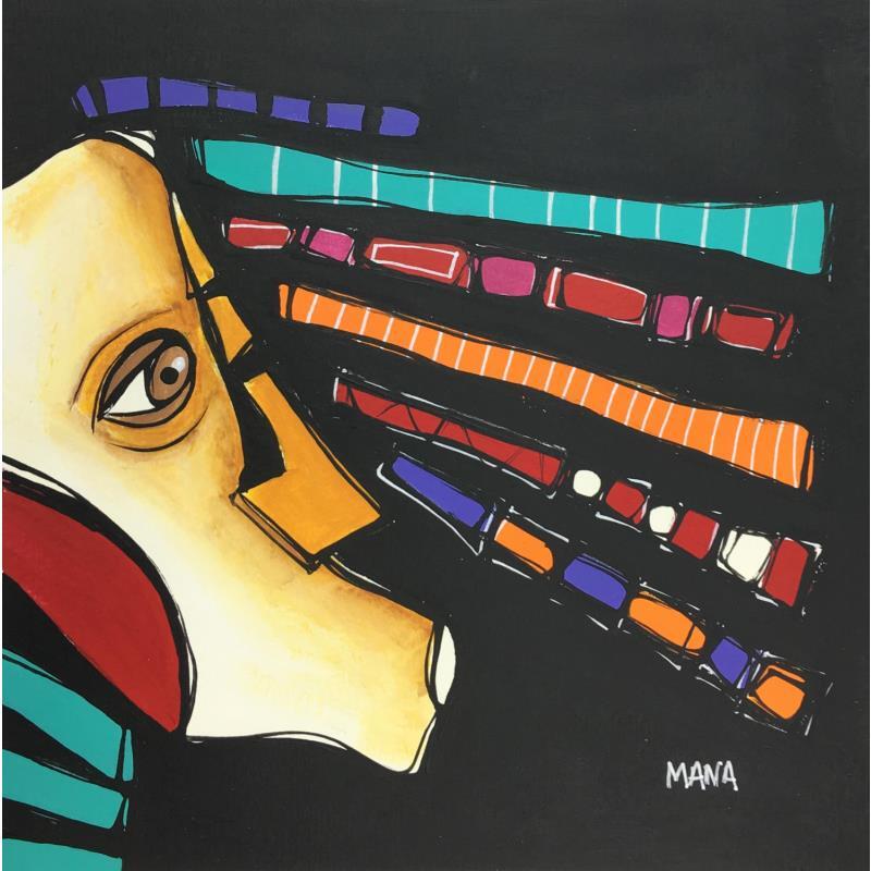 Peinture VISION par Gorigoitia Karla  | Tableau Art Singulier Scènes de vie Acrylique