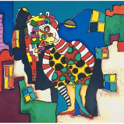 Gemälde GRAVEDAD von Gorigoitia Karla  | Gemälde Art brut Acryl Alltagsszenen