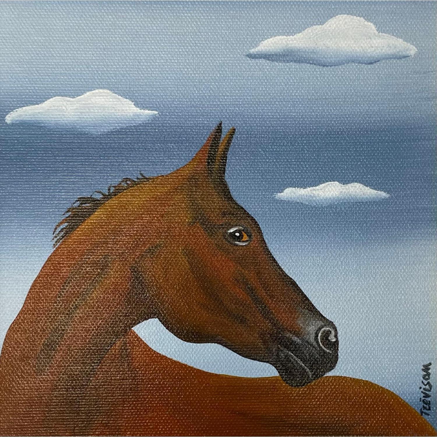 ▷ Painting HORSE by Trevisan Carlo | Carré d'artistes