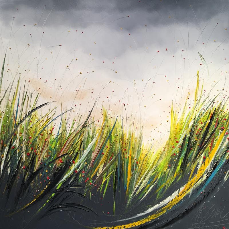 Peinture Un moment de plaisir toi et moi par Fonteyne David | Tableau Figuratif Paysages Huile Acrylique