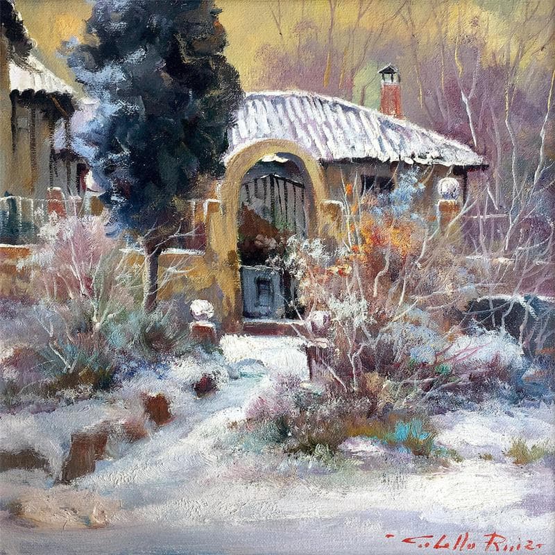 Pintura Rincon toledano por Cabello Ruiz Jose | Pintura Figurativo Paisajes Aceite