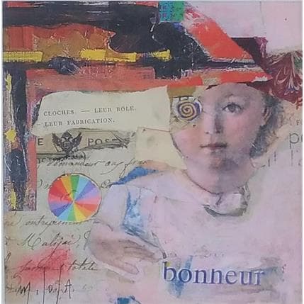 Painting Vouloir le bonheur by De Sousa Miguel | Painting Raw art Life style