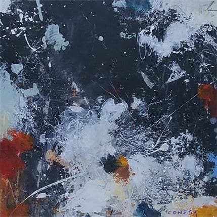 Peinture Sans titre 3 par Jiménez Conesa Francisco | Tableau Abstrait Acrylique Minimaliste