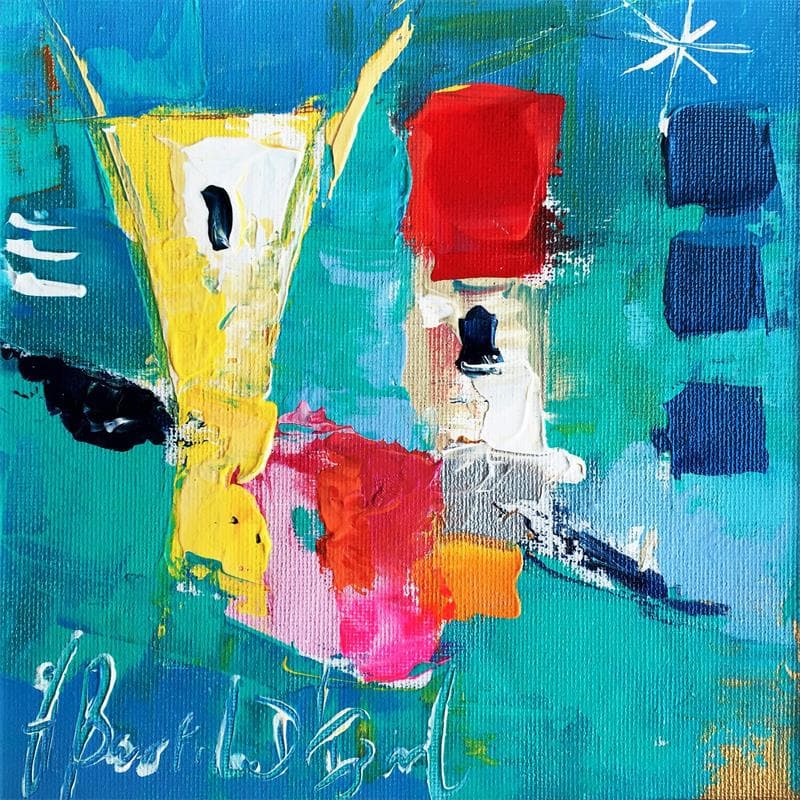 Peinture Cœur d'enfant par Bastide d´Izard Armelle | Tableau Abstrait Paysages Acrylique