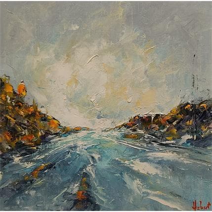 Peinture 31 ecume par Hébert Franck | Tableau Figuratif Huile Marine