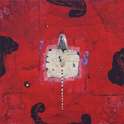 Peinture 36-67 par Boitier Thierry | Tableau Abstrait Acrylique Portraits