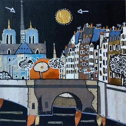 Peinture Belle de nuit par Lovisa | Tableau Pop-art Icones Pop