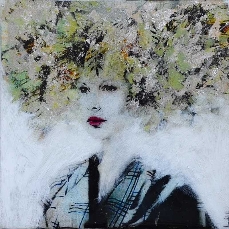Peinture Ella en plata par Bofill Laura | Tableau Figuratif Portraits Acrylique