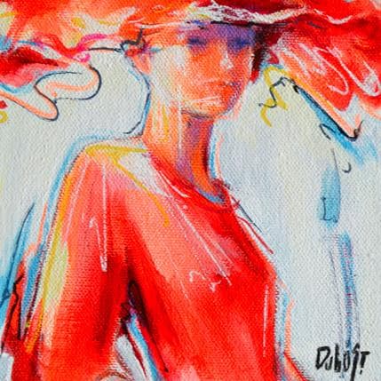 Painting Rétro by Dubost | Painting Figurative Acrylic Portrait